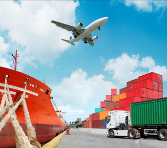 listed logistics companies in india